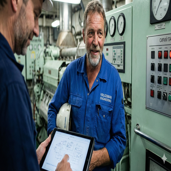 Captain Jeroen Krijgsman, Technical Director